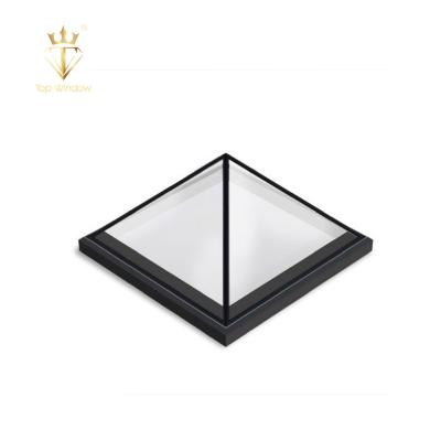 China Folding Screen Manufacturer Aluminum Window Sill Skylight Skylight Triangle Window Skylight for sale