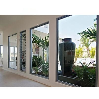 China Folding Screen China Passive House Clear Tempered Safety Sliding Glass Window for sale