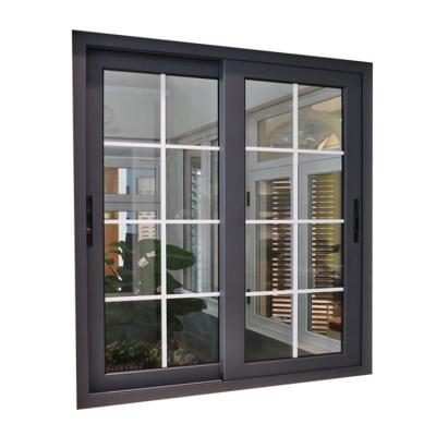 China Design Aluminum Crease Screen Accordion Folding Sound Proof Double Insulated Glass Bifolding Sliding Window for sale