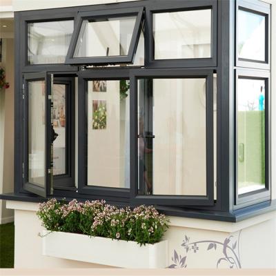 China Magnetic Hurricane Rated Screen Window Lifter Mechanism Florida Approved Tilt Turn Window Mechanism Casement Window With Tilt And Turn Windows for sale