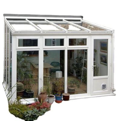 China Modern Prefab Greenhouse Glass Conservative Panels , Balcony Glass Sunroom for sale