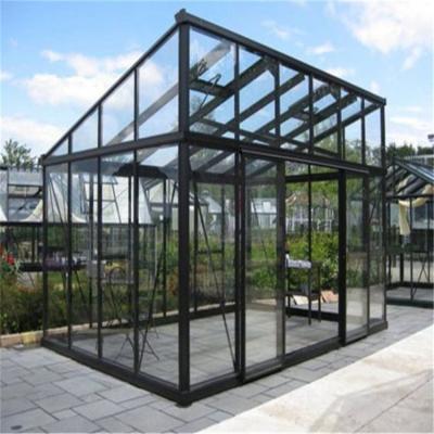 China Best Quality Sunroom Pool Stander Modern Indian Backyard Pool Factory OEM ODM Aluminum Luxury Glass House for sale