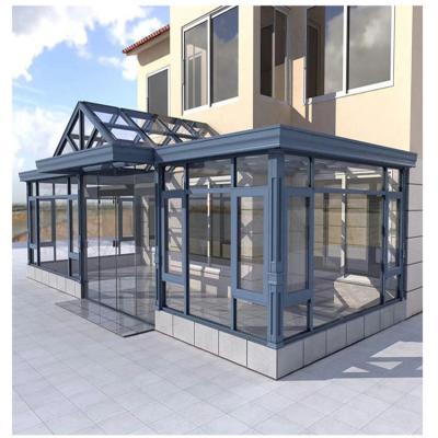 China Energy Efficient Customized Aluminum Sunroom / Summer Garden Top Quality Home for sale