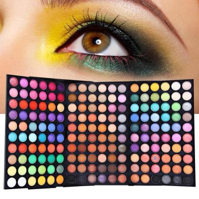 China Professional Wholesale Waterproof 180 Color Eyeshadow Dish Create Your Own Brand 180 Color Best Eyeshadow Palette for sale