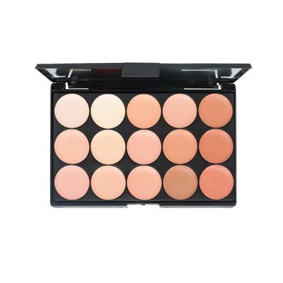 China Moisturizer 15 Color Concealer Concealer Contour Face Makeup Concealer Base Cream Palette for sale