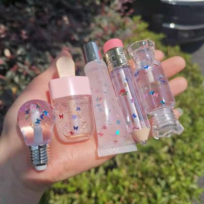 China Vegan Wholesale Waterproof Lip Gloss Waterproof Long Lasting Private Label Lip Gloss Make Your Lips Pluming for sale