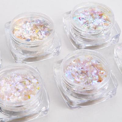 China Eyes Body Nails Wholesale Powder High Quality Magic Chameleon System Nails Loose Glitter Nail Art for sale