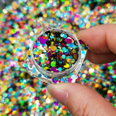 China Nail Printing 2020 Mixed Bulky Ultrathin 3mm Flakes Glitter 1mm 2mm Nail Art Loose Powder Eyeshadow Wholesale for sale