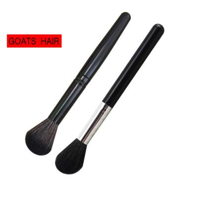 China Angular Blush Single Cosmetics Brush Blush and Loose Brand Custom Face Brush Makeup Cosmetic Powder Brush for sale