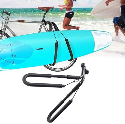 China Stable Bike Bicycle Wakeboard Surfboard Lindo Surfing Carrier Rack Mount Stand Posts For Most Bike for sale