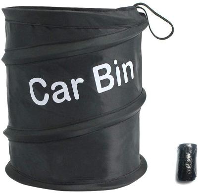 China Large Capacity Portable Car Trash Can Leak Proof Car Trash Bag Folding Travel Pocket Bags Trash Can for sale