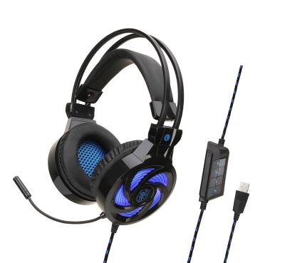 China Headband 7.1 Surround - Sound Over Ear Headphone With Microphone Wired Headset 7.1 Gaming Headset for sale