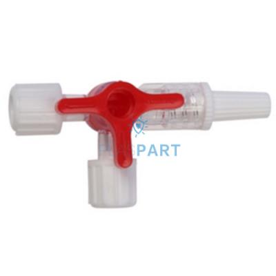 China Plastic Medical Three Way Valve Liquid Disposable Stocking Control Infusion Pressure Control for sale