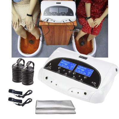 China Two Person Use Ion Machine High Quality Ion Cleanse Foot Bath Machine Strong Foot Detox Machine Detox Foot Spa For Two Person Use for sale