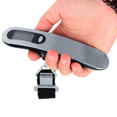 China Weight Measuring LCD Display Portable Luggage Scale Electronic Digital Pocket Weighing Mini Scale for sale