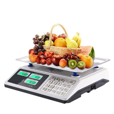 China Electronic trading scale market/fruit/meat price scales price calculation scales for fruits for sale