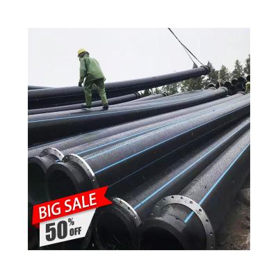 China wear resistance HDPE pipe/dredging pipe/floating discharge pipe DN20-630mm for sale