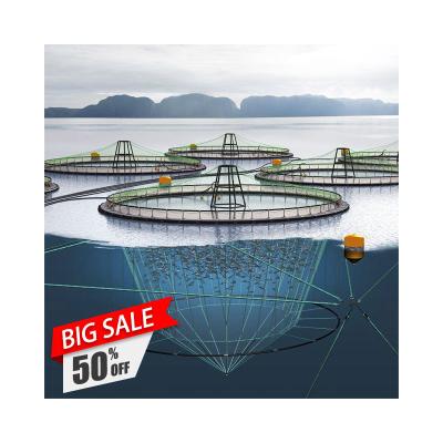 China Aquaculture Fish Farm HDPE Fish Floating Cages for Fish Farm in Sea or Lake for sale