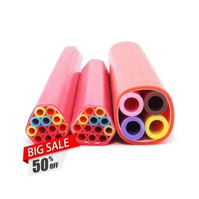 China Factory direct HDPE micro conduit tube bundle, 4 ways 7ways 12ways 12/10mm with PE 3.4mm direct buried for sale