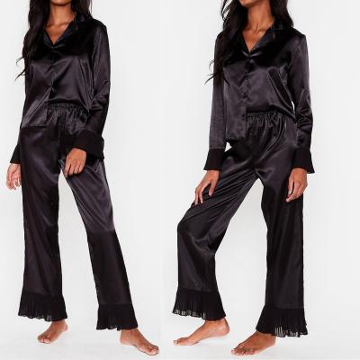 China New Promotion 100%FullTest QUICK DRY Customization Manufacturer In China Pajamas Women Sleepwear Long Sleeve for sale