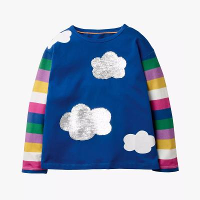 China Best Design New Competitive Price Customization Kids Clothing Supplier Hot QUICK DRY China Supplier Girls Long Sleeve Tops for sale