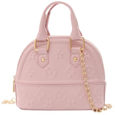 China 2021 Fashion Factory Wholesale New Children's Solid Color Korean Cute Shell Bag Wild Fashion Shoulder Bag for sale