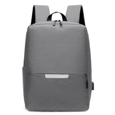 China With USB 2022 Wholesale Customized High Quality Men's 14 Inch Backbag School Backpack Business USB Laptop Waterproof Backpack Bagpack for sale