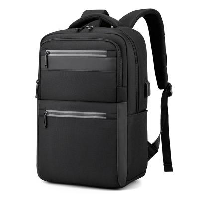 China With USB High Quality Traveling Waterproof USB Charging Business Laptop Backpacks Large Capacity College Laptop Bags for sale