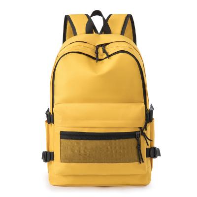 China New design simple anti-theft low MOQ customize logo rucksack school bag schoolbag rucksack rucksack for sale