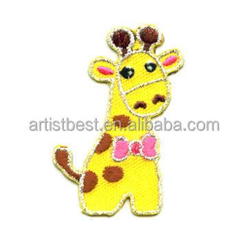 China Promotional Self Adhesive Stick Embroidered On Child Clothes Woven Patch for sale