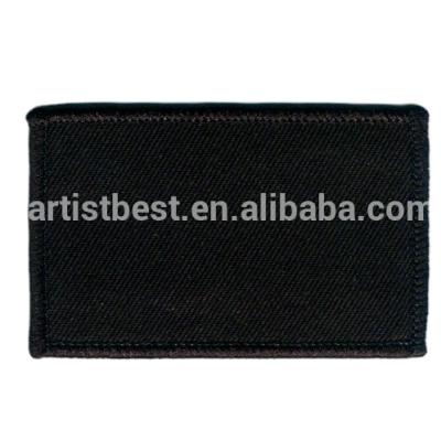 China Name High Quality White Glue Garment Embroidery Embroidered Back Patch for sale