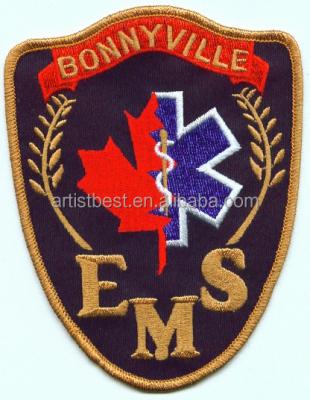 China Embroidered Custom Embroidery Safety Emblem Embroidery Patch for sale