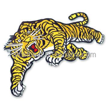 China Factory Price Embroidered Custom Design Animal Self Adhesive Embroidered Patch for sale