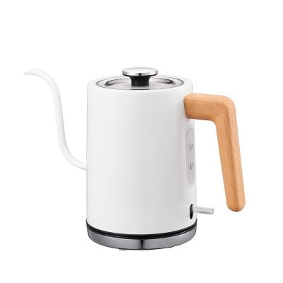 China Newest Modern Design 360 Degree Rotation Bottom High Quality Gooseneck Smart Electric Kettle With Temperature Control for sale