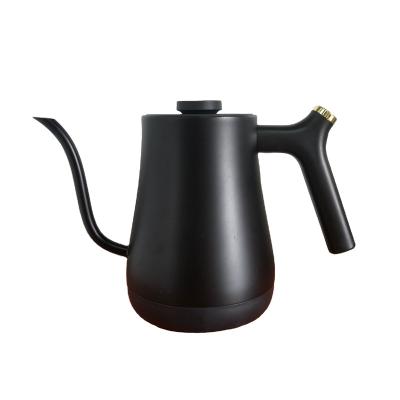 China 360 Degree Rotation Base Quality Guaranteed Customized Goose Neck Stainless Steel Electric Kettle Temperature Control for sale