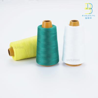 China Wholesale Weaving Thread 40/2 5000yds 100% Polyester Sewing Thread for Sewing Machines for sale