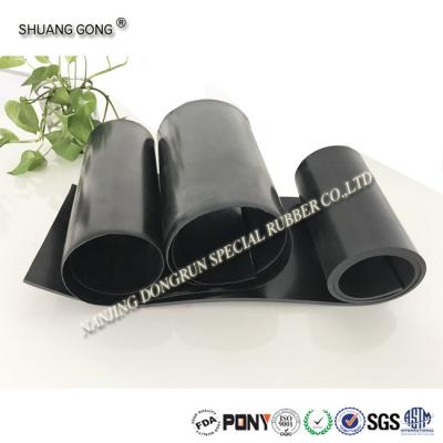 China Excellent Resistance High Transparent Black Color Silicone Rubber Sheet , Rubber Gasket for sale