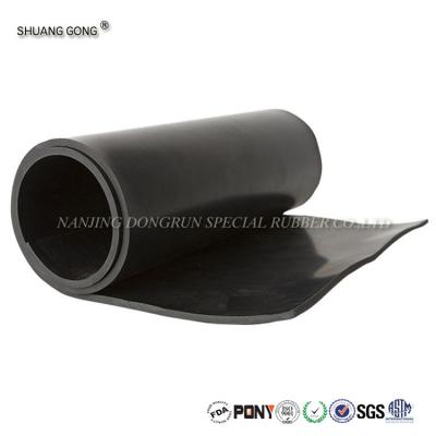 China Water Proof Vulcanized SBR Rubber Sheet Rolls for sale