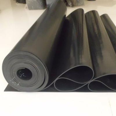 China China Factory Price Good Black Hypalon Vulcanized Rubber Sheet Hypalon for sale