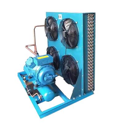 China Frascol Wholesale Price R22/R404 5HP Piston Compressor Unit Evapotator Refrigeration Air Cooled Condensing Tool and Equipment for sale