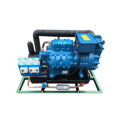 China Refrigeration Parts Shape Oil Free Piston Air Compressor Parts Frascold Compressor 220v Semi Hermetic Refrigeration Unit Condensing Parts for sale