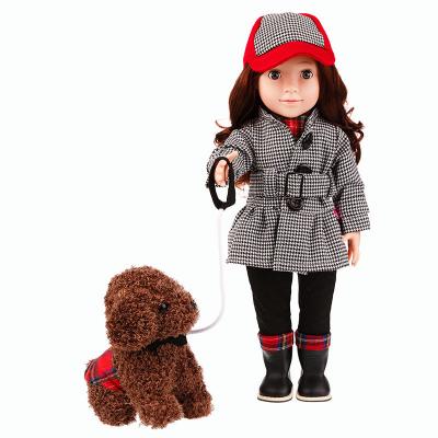 China Newborn Baby Toy Amazon Hot Sale 18inch Full Silicone Battery Operated Vinyl BJD - Doll For American Toys Doll For Kids Girls Gift for sale