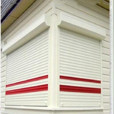 China Lightweight Automized 5.8-8m Length Rolling Windows 45mm Aluminum Roller Shutter Foamed Slats for sale