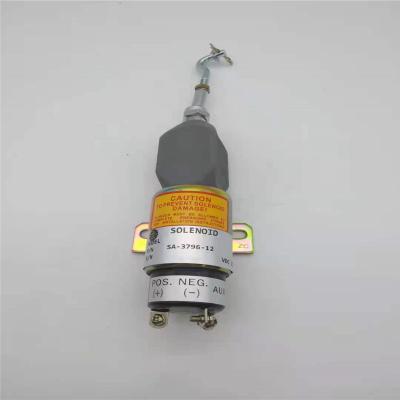 China SA-3796-12 1751-12E7U1B1S5 Stop Solenoid Valve 12V Suitable For YANMAR Engine for sale