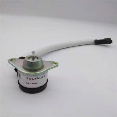 China 42-100 Yanmar 12 válvula obturada del combustible del solenoide de la válvula electromagnética 4TNV98 del combustible diesel de voltio en venta