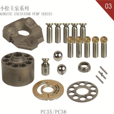 China Bagger-Hydraulic Parts Fitss KOMATSU PC35 PC56 Hydraulikpumpe-Teil-Satz zu verkaufen