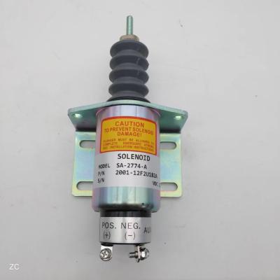 China A válvula de solenoide 12V da parada de ZC 2001-12F2U1B2A SA-2774-A interrompeu os ajustes 4D33 à venda