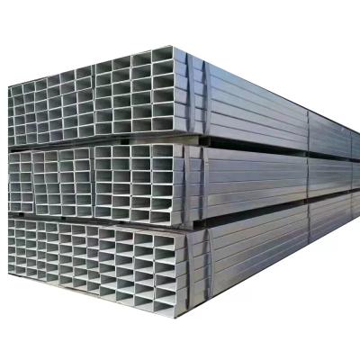 China Liquid Pipe Hot DIP A53 API 5L Galvanized Square / Rectangular Carbon Steel Pipe Supplier for sale