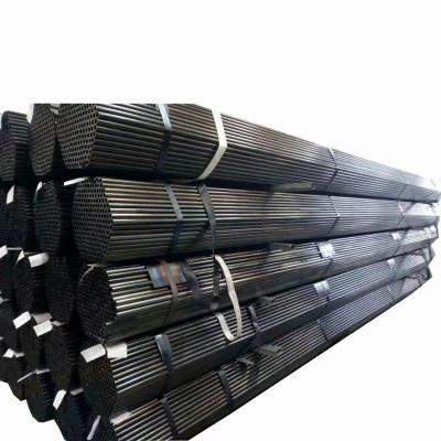 China Gas Hose Ms Steel ERW Carbon Black Steel Pipe 50mm for sale