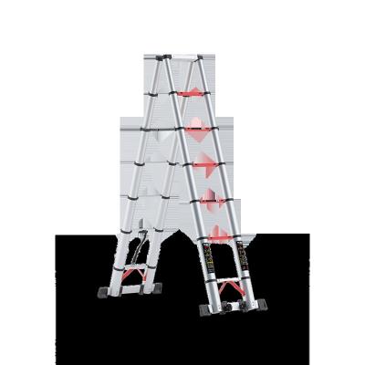 China Aluminum Alloy Portable Plastic Herringbone Ladder Head Universal Folding Ladder Purpose Ladder Multi Purpose Ladder for sale